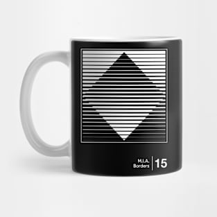 M.I.A. / Minimalist Graphic Artwork Design Mug